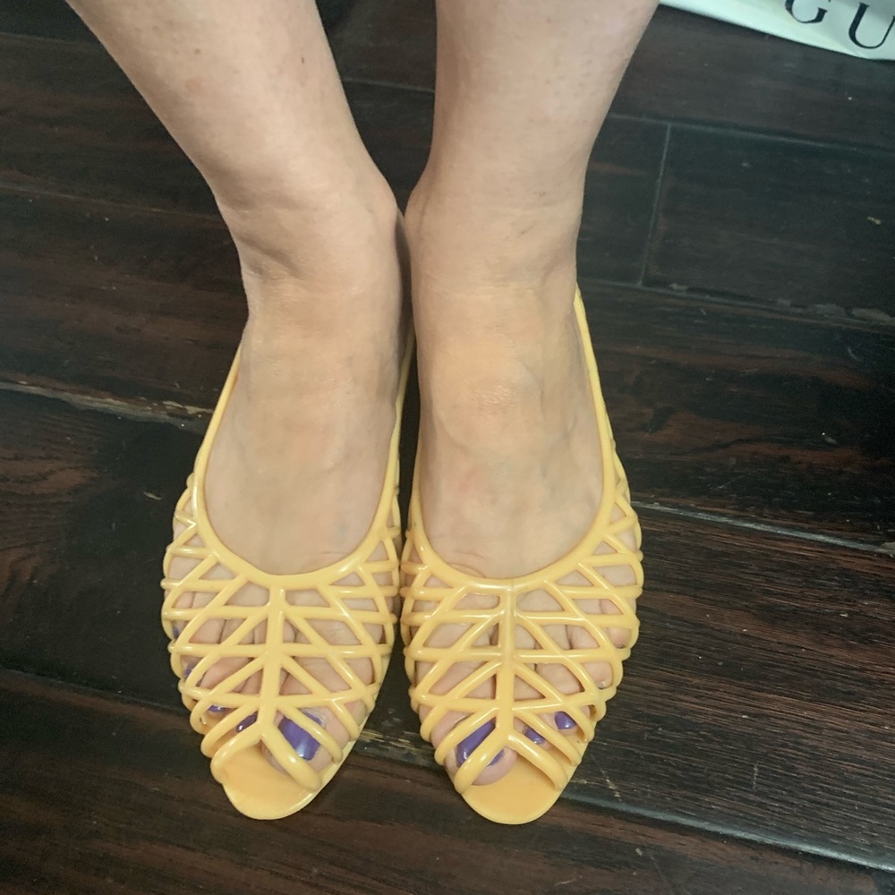 American Apparel pvc jelly sandal Flat promo